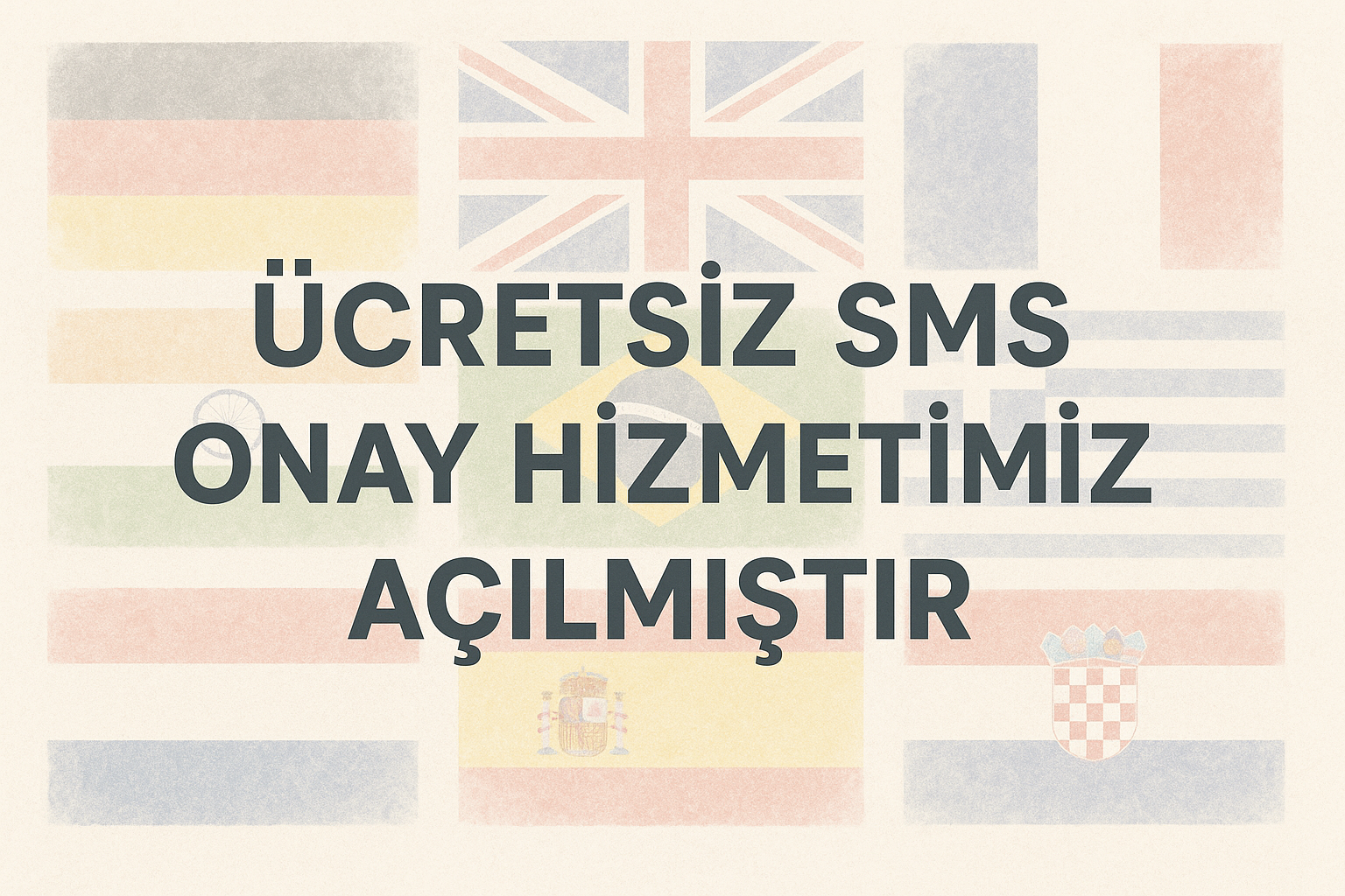 Ücretsiz Sms Onay Hizmetimiz Hayırlı Olsun